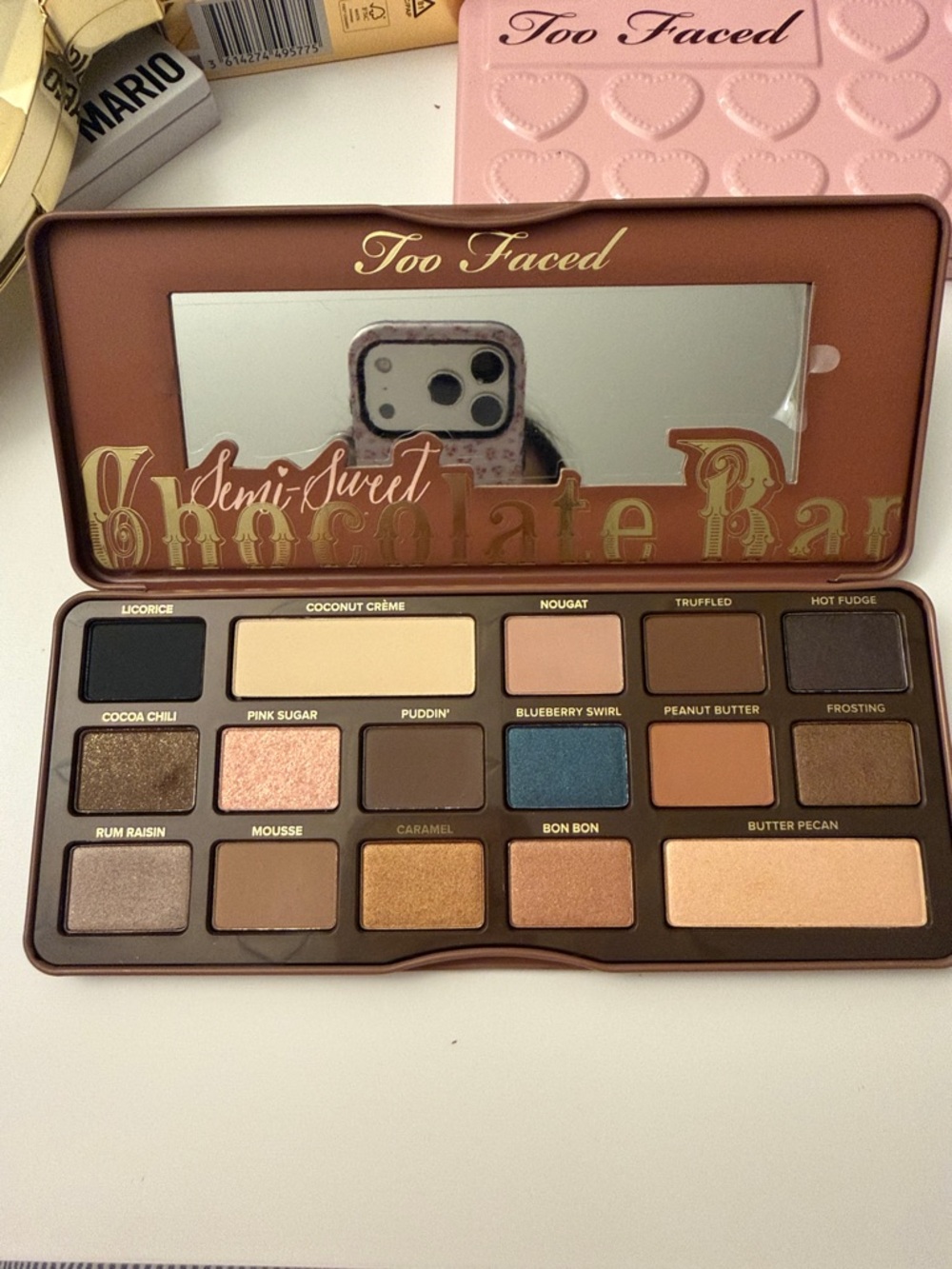 Too Faced semi sweet chocolate bar eyeshadow palette